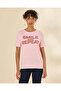 Women Pink Graphic T-Shirt