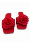 Women's Rose-Detailed Casual Travel Slippers, Stylish and Lightweight - 3