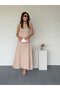 A-Line Sleeveless Midi Modal Dress