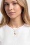 Star Model Zircon Stone Gold Color Stainless Steel Women's Necklace - 2