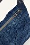 Navy Blue Jean Shoulder Bag for Girls G8340A8Ns - 4