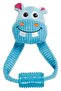 Vivid Life-Hippo with Tugger Dog Toy Sptgl