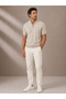 Half-Zip Premium Polo Collar Knitwear T-Shirt - Cotton & Tencel - 2