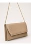 Mink Bag Leather-Look Women's Hand and Shoulder Bag with Chain Strap - Stylish Portfolio Clutch - 2