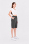 Women's Cotton Capri Dark Khaki-7003 - 6