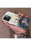 Infinix Smart 9 Compatible Silicone Edge Hard Back Case Couple Phone Case Tower Pattern - 2