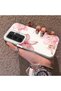Samsung Galaxy S25 Fe Compatible Silicone Edge Hard Back Case Couple Phone Case with Floral Pattern - 2
