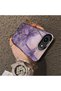iPhone 16E Compatible Silicone Edge Hard Back Case Couple Phone Case Butterfly Pattern - 4