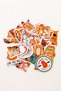 Orange Cats 27 Piece Sticker Pack Waterproof Agenda Laptop Thermos Phone Sticker Set - 3