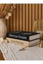 Fabric Decorative Book Box Set of 2 - Hidden Storage Box Black Navy Blue Modern Home Decoration - 4