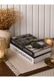 Decorative Book Box Set of 2 - Modern Storage Box Book-Looking Organizer Home and Office Decoration - 4