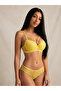 Lace Padded Bra Kilot Set String Model