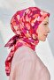 Velora Scarf Floral Plum - 5