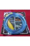 In-Vehicle 5 Meters Corded Torpedo Rope Strip - Non-Illuminated Rope Neon (blue)