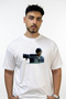 Eminem_66 Design Printed Oversize White T-Shirt