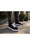 Men's Black Daily Flexible Comfortable Stitched Lightweight Poly Sole Walking Guaranteed Sports Shoes - 6