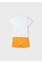Boys' 2-Piece Set with Skateboard Detail Shorts - 2