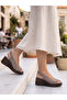 Genuine Leather Mink Suede Women's Leather Sandals Dp26-1701 - 2