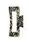 Zebra Pattern Large Size Hair Clip Stylish and Modern Hair Accessory for Women