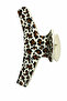 Leopard Print Stylish Hair Clip Modern Claw Clip for Women