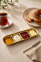 Stainless Steel Presentation Container with Compartments, Set of 3 – Sauce Bowl & Breakfast Snack Bowl |   Jam Bowl & Sauce Bowl Serving Set - 6