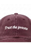 قبعة بيسبول مطرزة قابلة للغسل بعبارة "Trust the Process" / قبعة بيسبول مطرزة قابلة للغسل بعبارة "Trust the Process" - 2