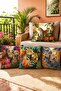 Leopard Couple Pattern in the Jungle 4-Piece Throw Pillow Cover Set - 2
