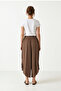Wide Ayrobin Pants with Slits Lub0378 Vi̇zon - 7