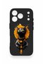 Egyptian Cat God Pattern Silicone Case Compatible with iPhone 17 Pro - 3