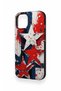 iPhone 15 Compatible Star Flag Patterned Silicone Case - 4