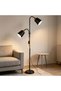 Nordic Minimalist LED Floor Lamp, Modern Dual-Head Standing Lamp for Living Room Bedroom Study, Multi-Function Decorative Tall Lamp - 5