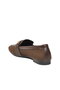 Brown Buckle Women's Ballerinas - 4