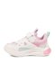 White Pink Velcro Girls' Sports Shoes - 4