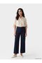 Lcw Vision Brown Polka Dot Linen Blend Women's Shirt - 2