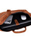 Camel Still Genuine Suede Leather 15-16 Inch Macbook/Laptop Bag - 4