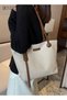Women's Shoulder Tote Bag Canvas Handbag For Women Large Capacity Bucket Bag Fashionable Travel Messenger Shoulder Bag - 5
