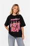 Manifest Powder Pink Zoktay Mina Esin Sueda Hilal Lidya Designed T-Shirt - 2