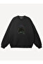 Unisex Stylish Horse Printed Crew Neck Oversize Sweatshirt