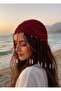 Hand Knitted Bohemian Mesh Bandana Beaded Festival Hair Accessory - 3