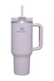 Stanley Quencher H2.0 FlowState Stainless Steel Vacuum Insulated Tumbler with Lid and Straw for Water, Iced Tea, Coffee, Smoothie and More, 40OZ (Purple)