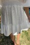 V-Neck Short Dress with Tie Back Detail Rob38807 - 8
