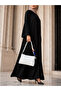 Women's Scarf Detailed Large Volume Soft Leather Stylishly Designed Hand and Shoulder Bag Shoulder Bag - 6