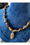 Leyan Natural Stone Tiger's Eye Special Design Necklace Gift for Lover - 4