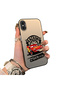 iPhone XS Max Compatible Hard Acrylic Back Silicone Edge Lens Protection Case