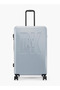 Embossed Hardcase Luggage Trolley with Retractable Handle - 28 inches Check-In Bag - 2