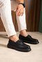 Zrc2609 - High Quality Lace-Up Men's Classic Shoes Black