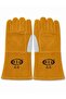 A-6 Heat Resistant Suede Leather Welding Gloves - Thick Welder Work Gloves - 3