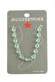 Savoroski Zircon Stone Anklet - Blue - 2