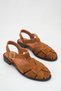 Tan Genuine Suede Women's Sandals Shoes Orthopedic Sole Comfortable Stylish Norma