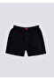 Men's Combed Cotton 2-Piece Set Towel Waist Boxer Black-Grey Color - 4